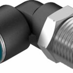 FESTO PUSH-IN L-FITTING QSL-1/2-12