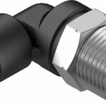FESTO PUSH-IN L-FITTING QSL-3/8-8