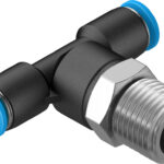 FESTO PUSH-IN T-FITTING QST-1/4-4